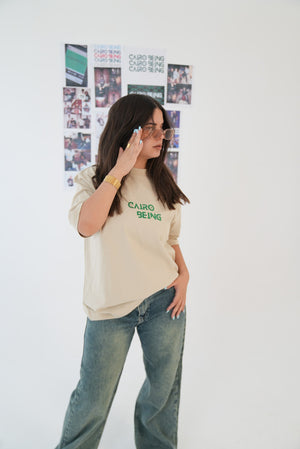 Moon Thief — Oversized Cream Tee