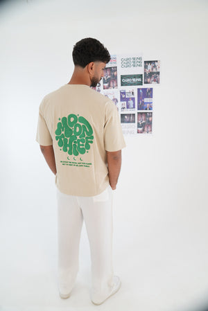 Moon Thief — Oversized Cream Tee